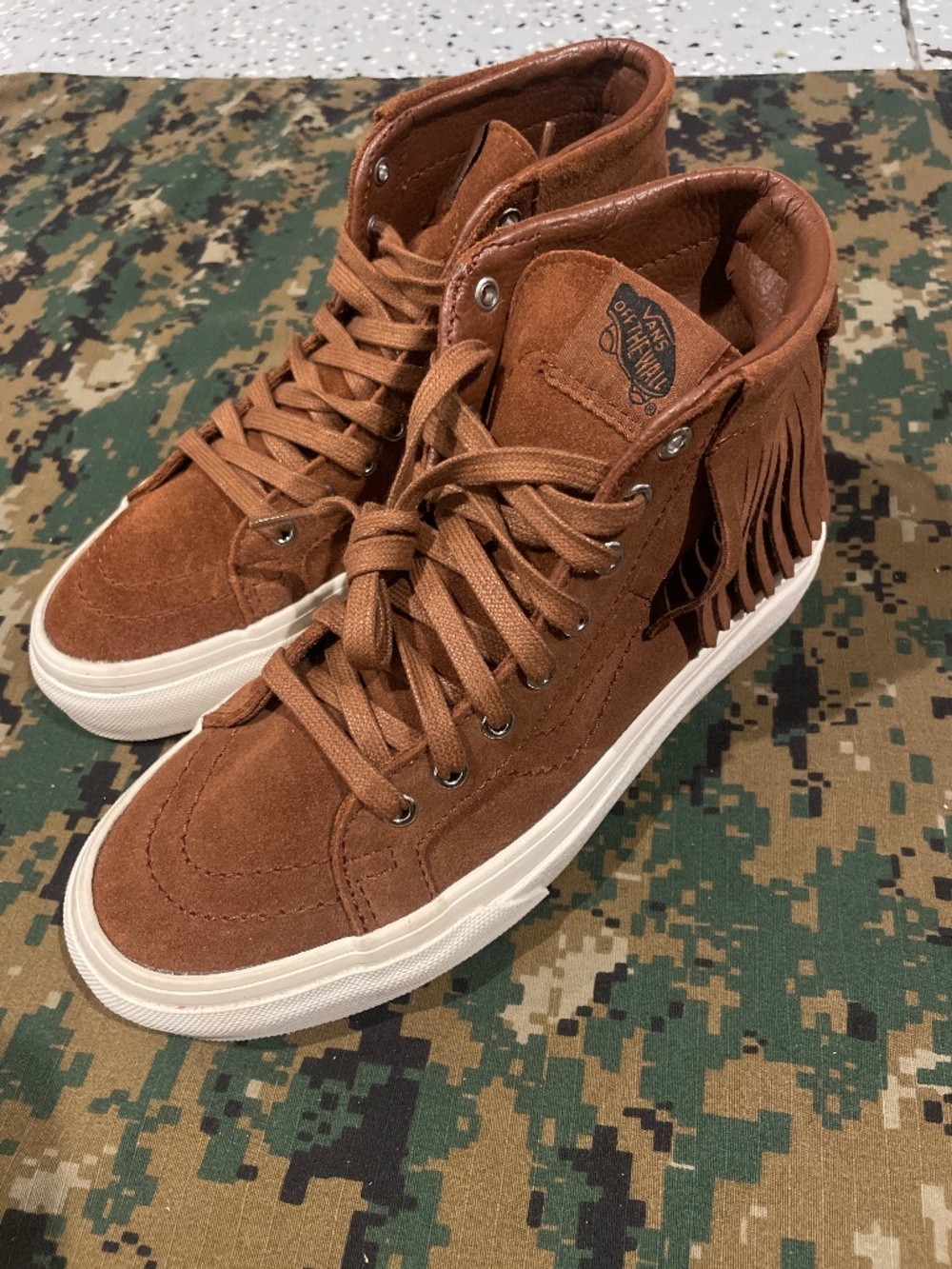 Moccasin vans Sz W6/M4.5 (22.5cm)